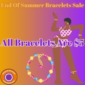 End of summer bracelets sale